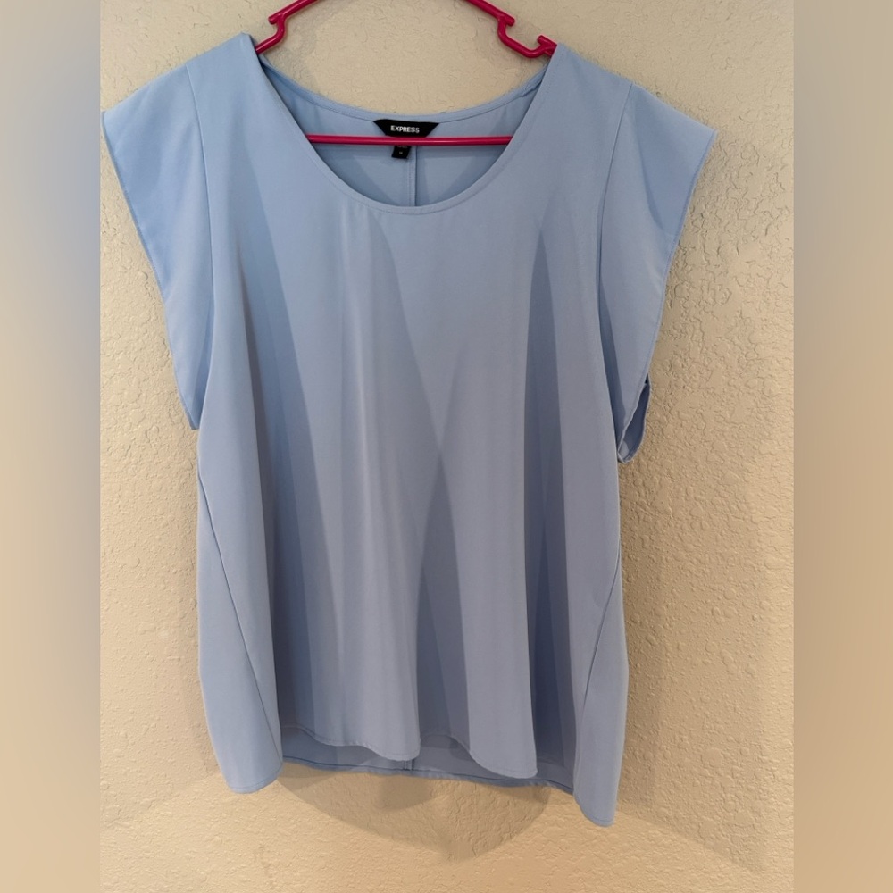 Express Blue Blouse